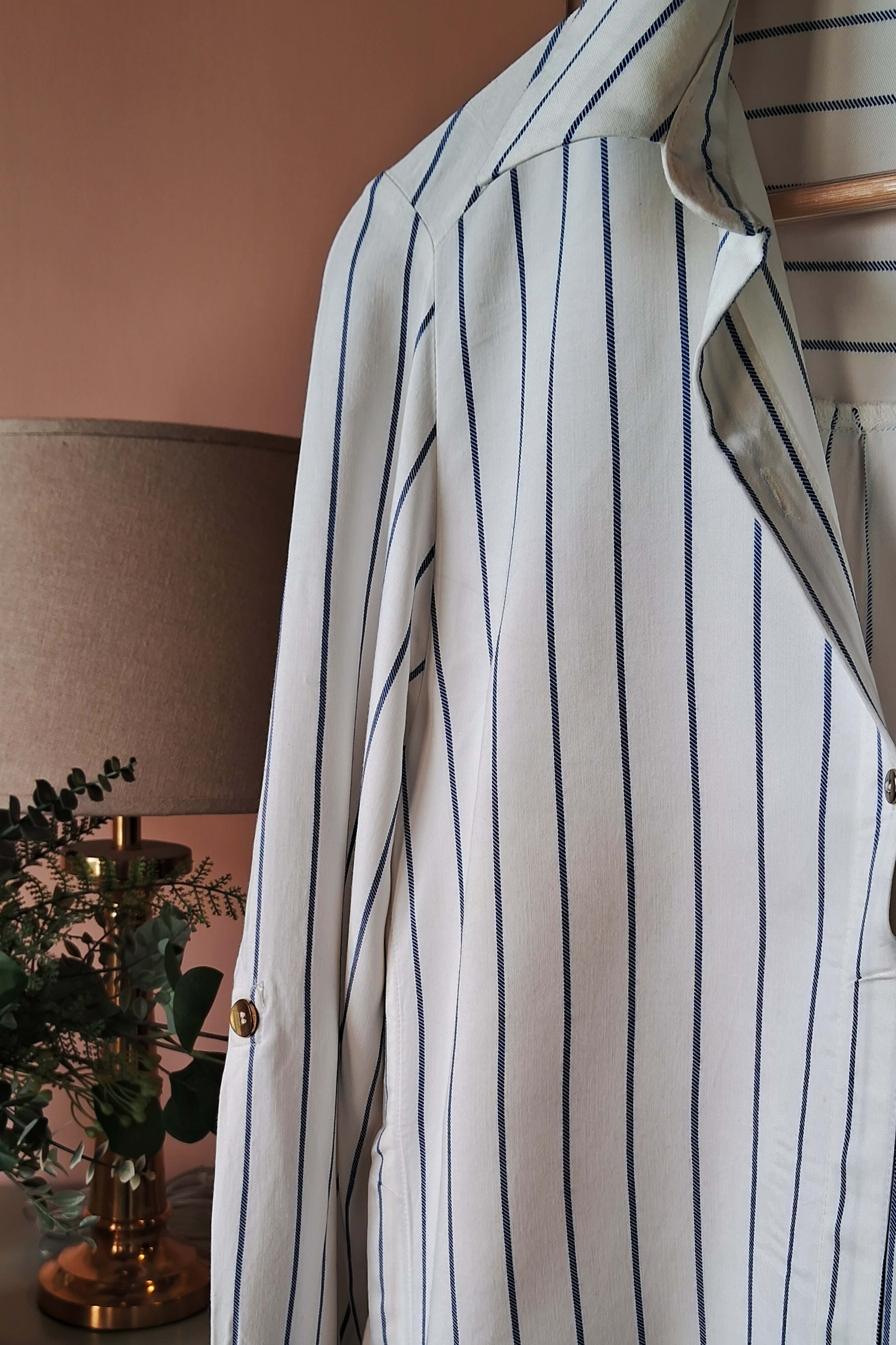 White Striped Shirt (PL-54)