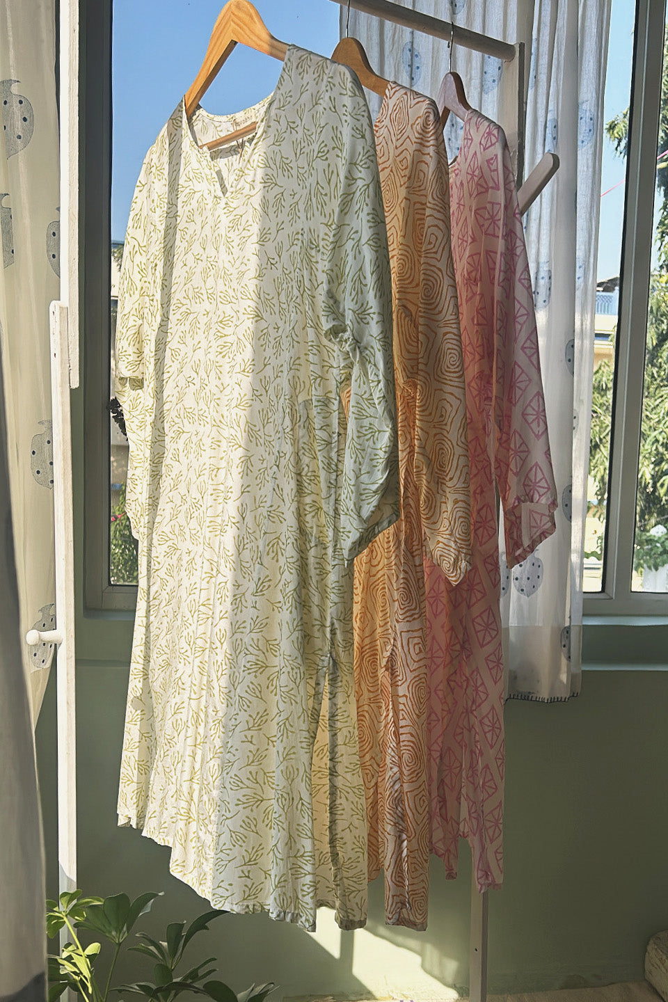 Pure Muslin Kurtas (Set of Three)