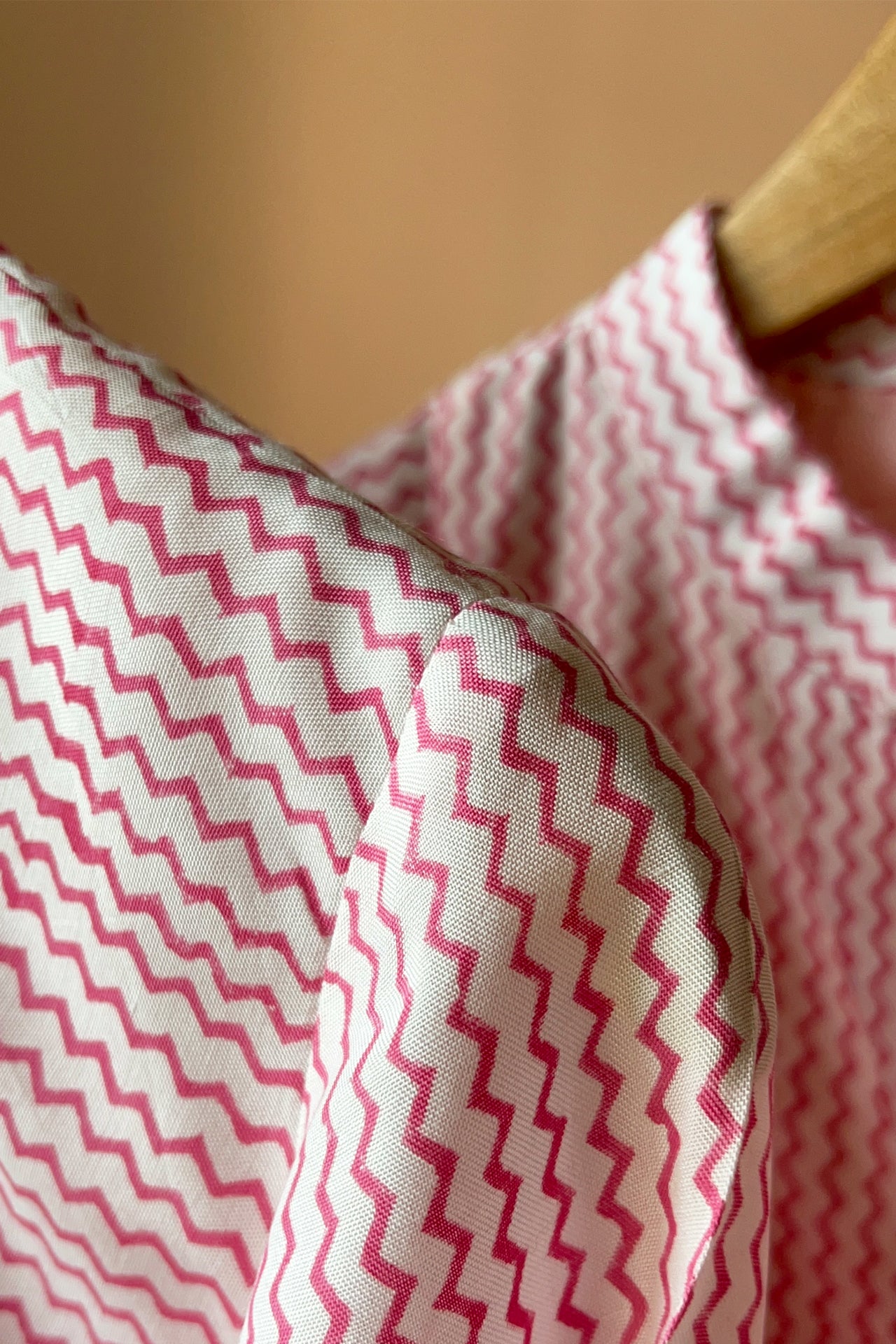 Pink Chevron Multi-Stripe Maxi