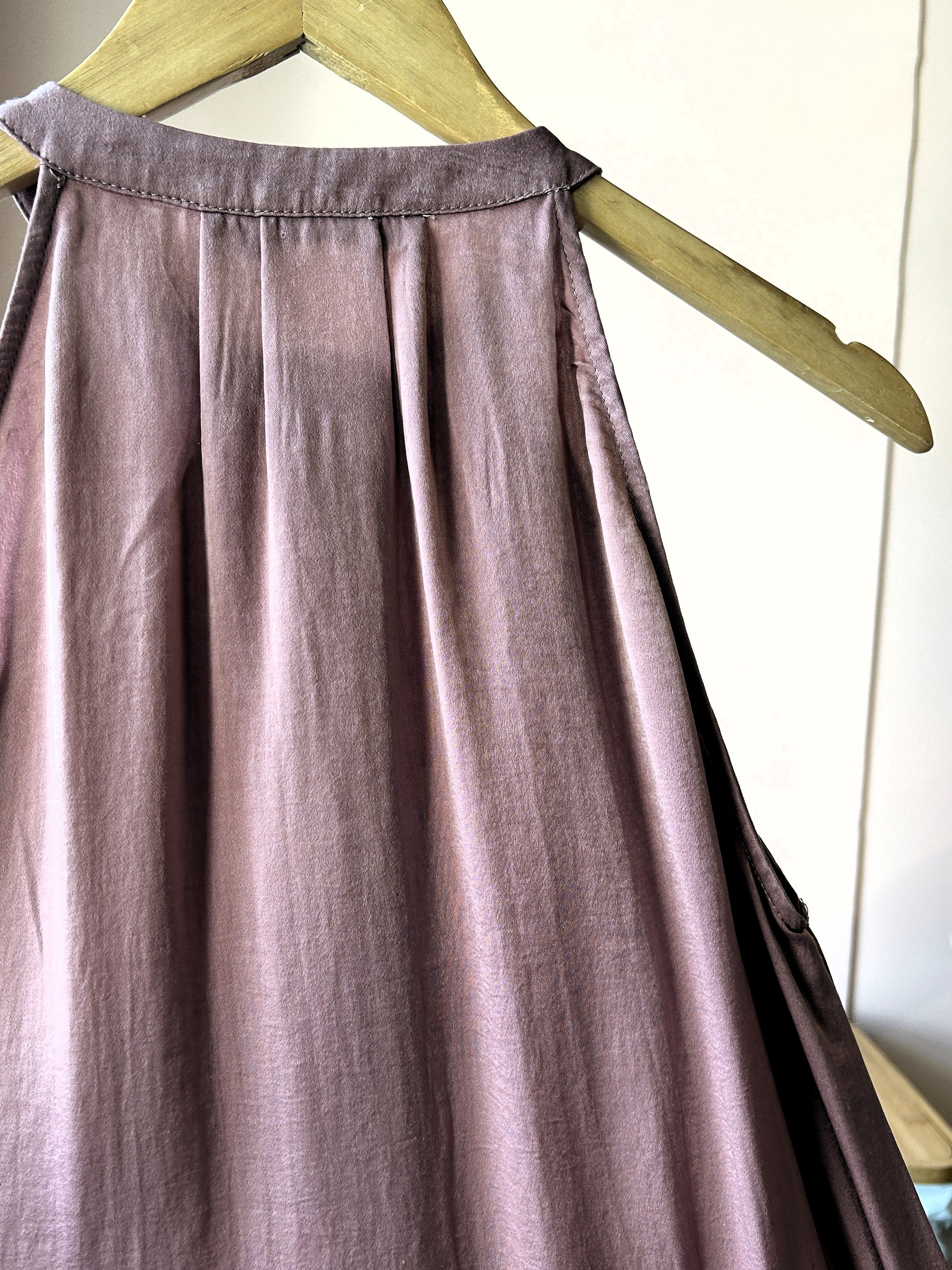 Evening Day Halter Long Dress (PL-146)