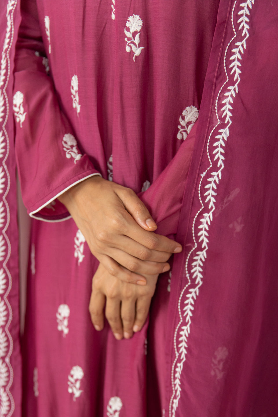 Mulberry Anarkali (Set of Two)