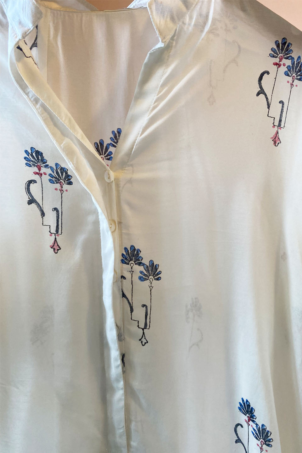 Off-Mughal White Muslin (Shirt only)