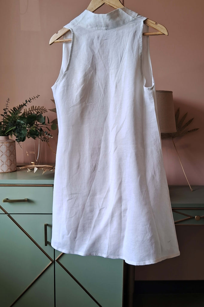 White Linen Dress (Set of 2) (PL-17)