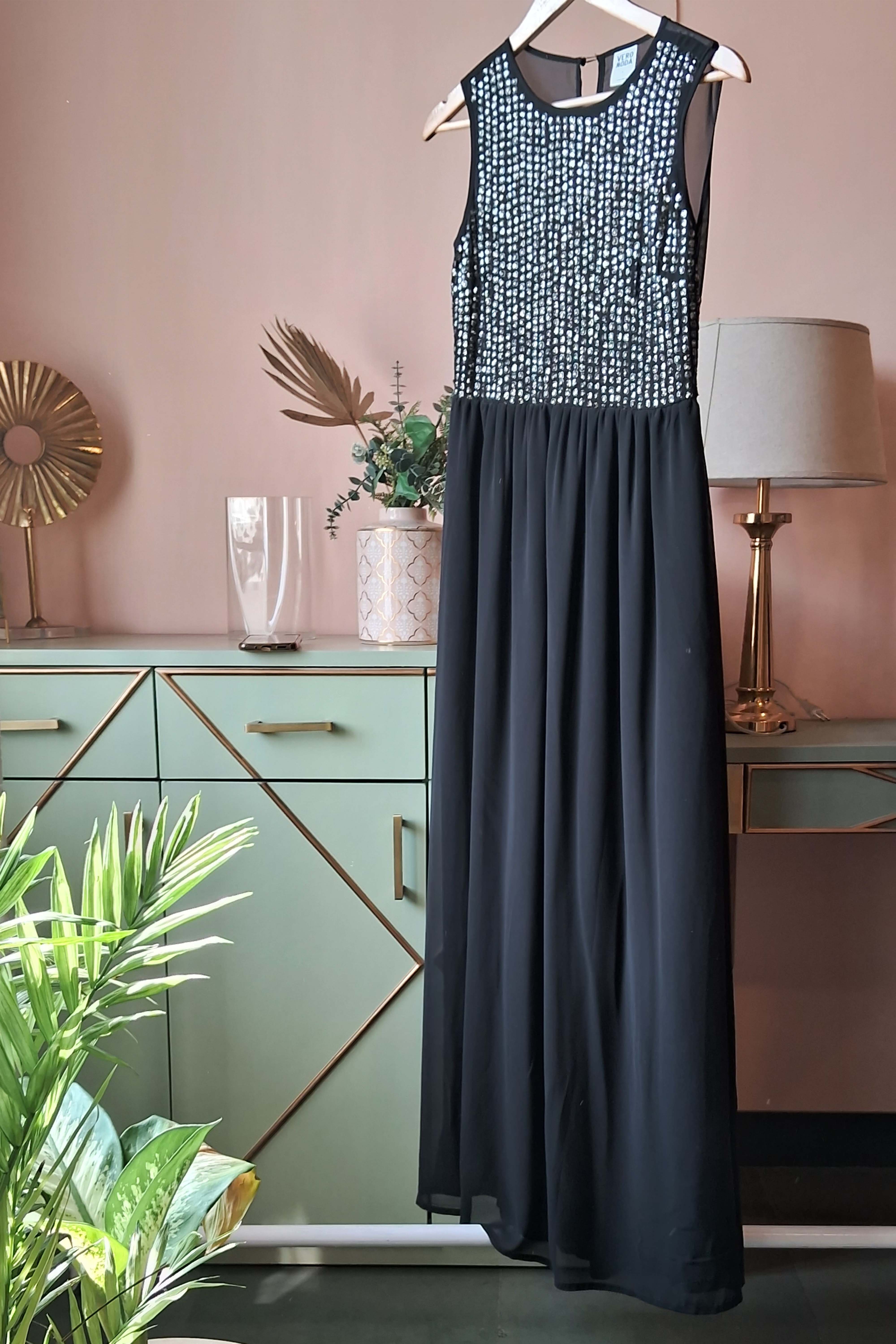 Black Evening Maxi (PL-98)