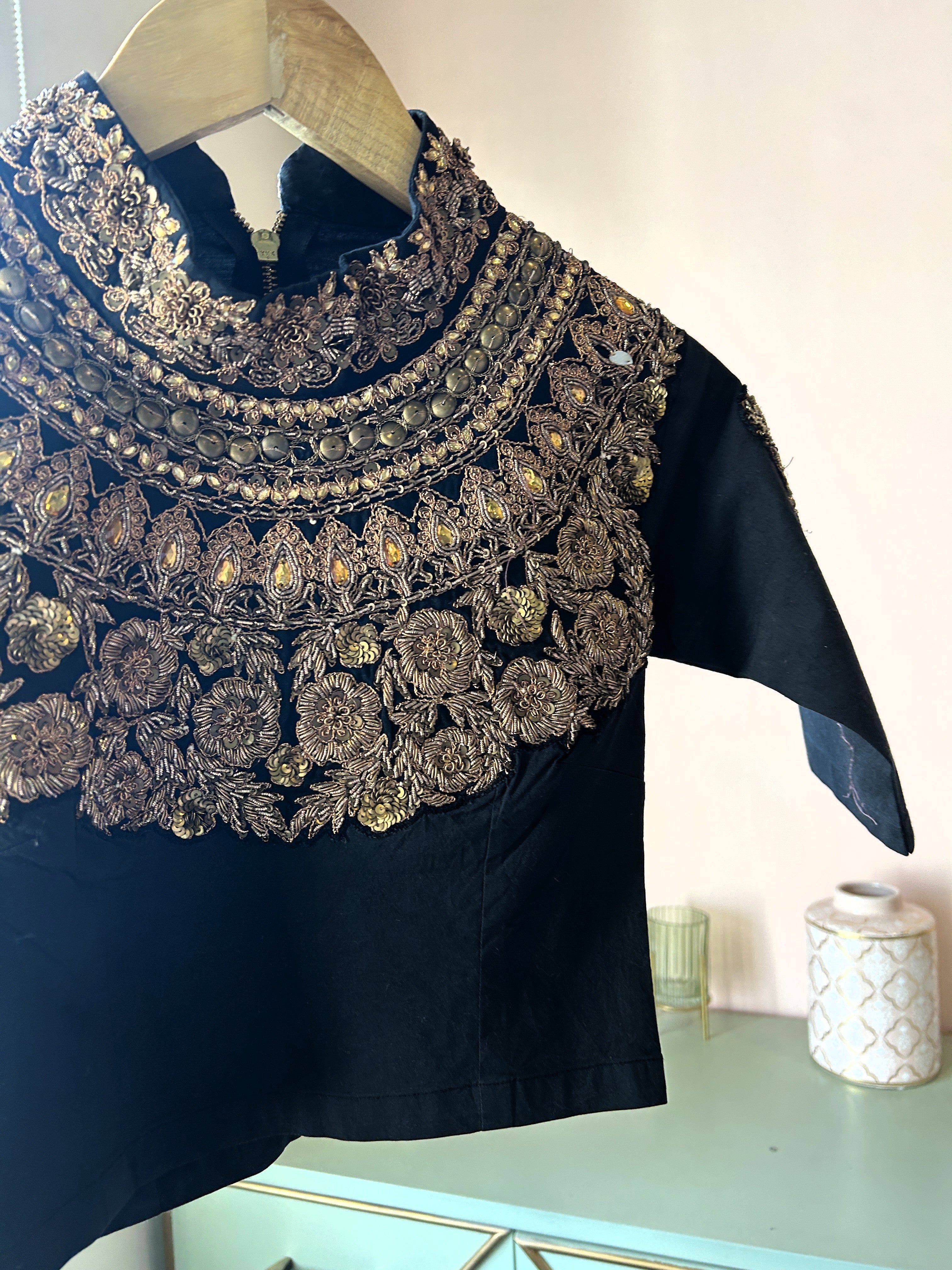 Fancy Heavy Handwork Blouse (PL-150)