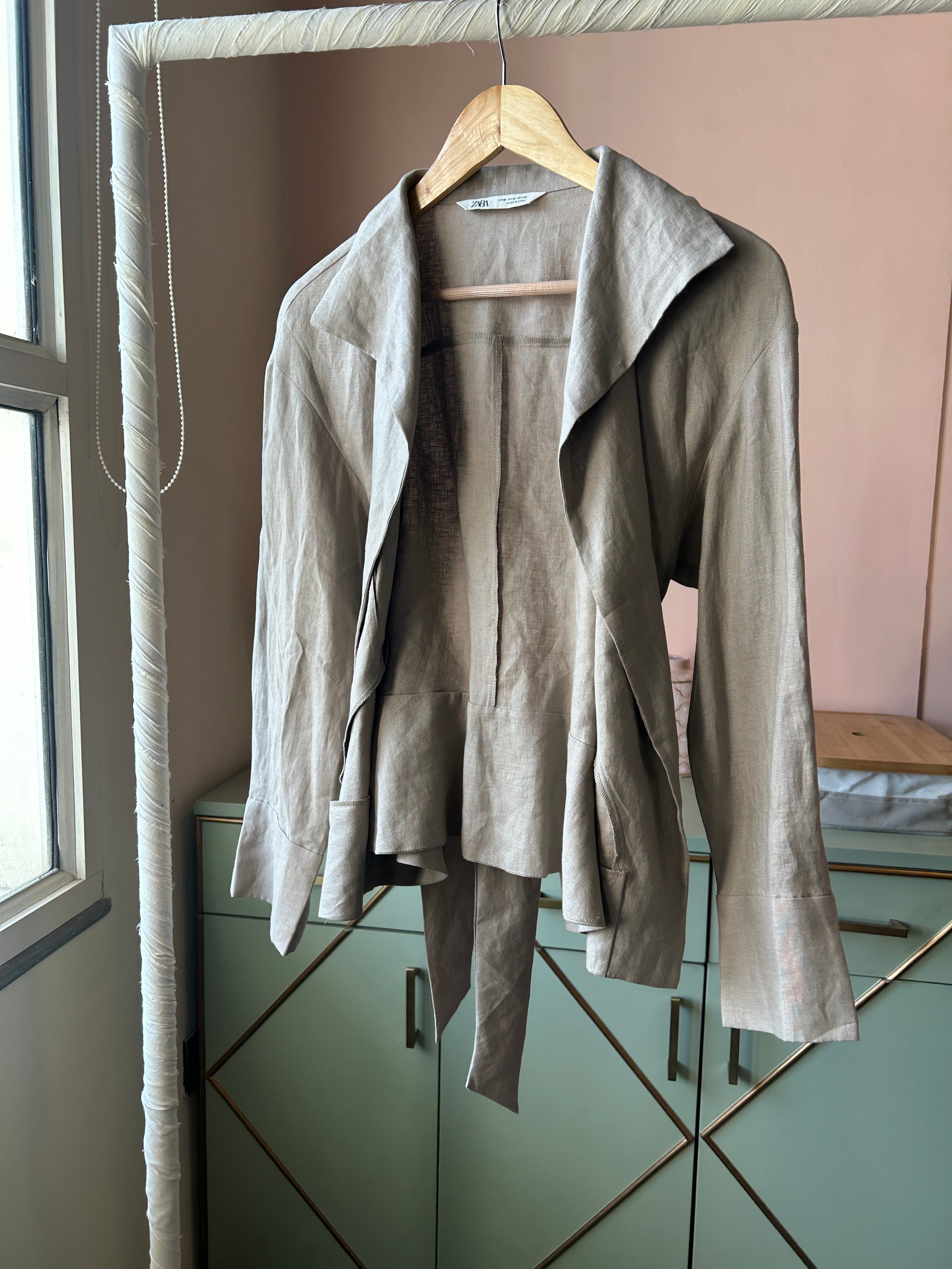 Beige Short Jacket (PL-140)