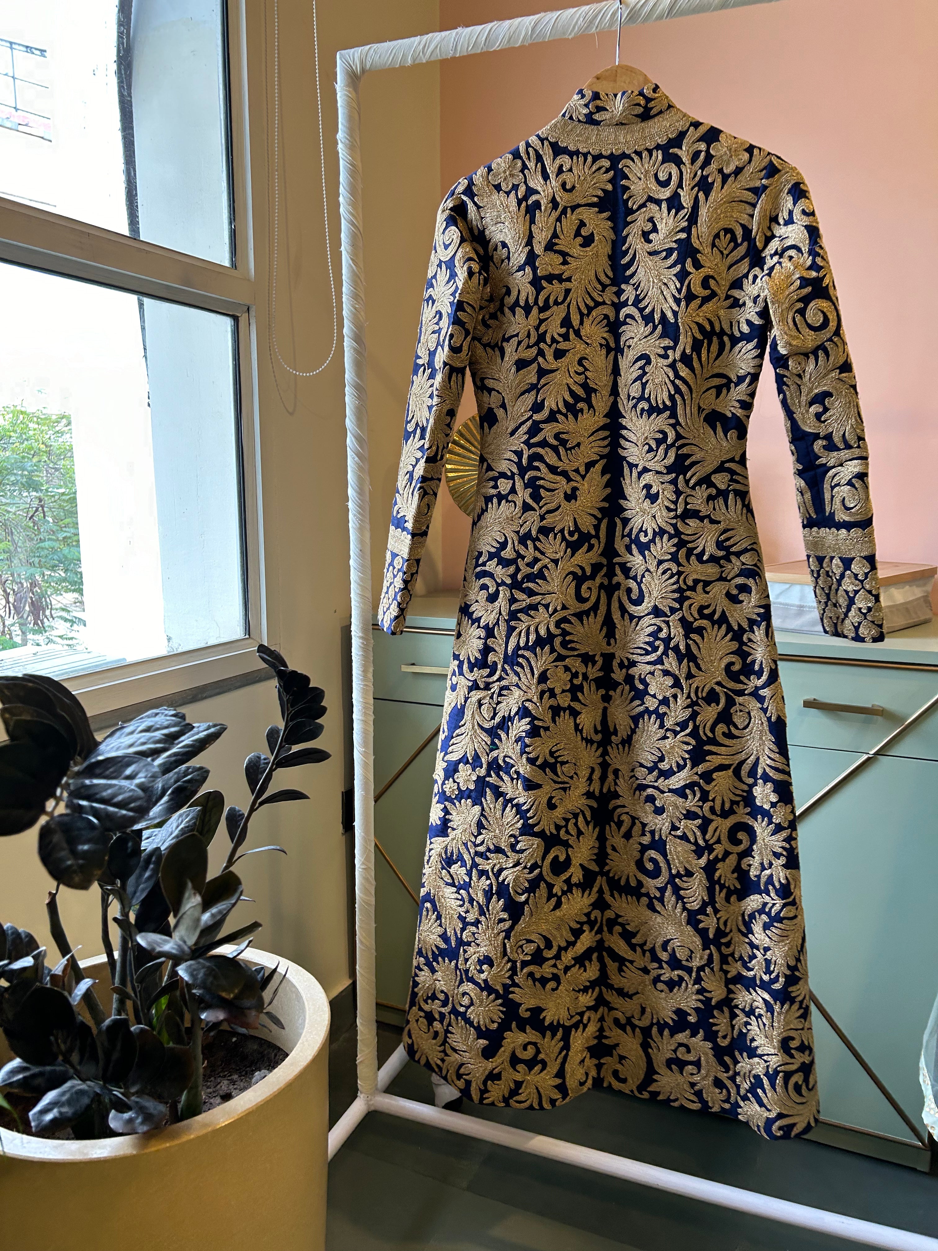 Banarasi Long Jacket (PL-134)