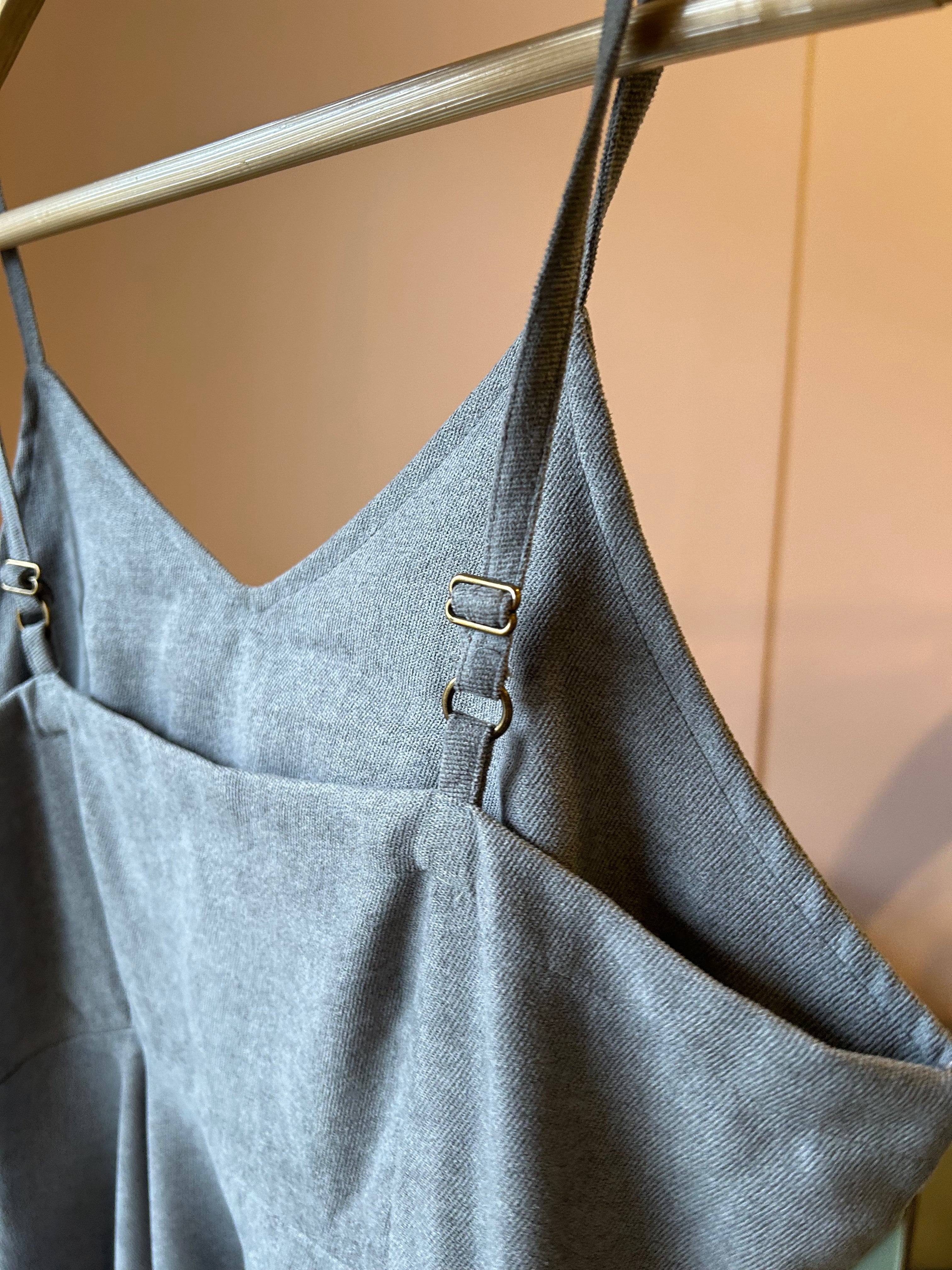 Grey Short Dress (PL-123)