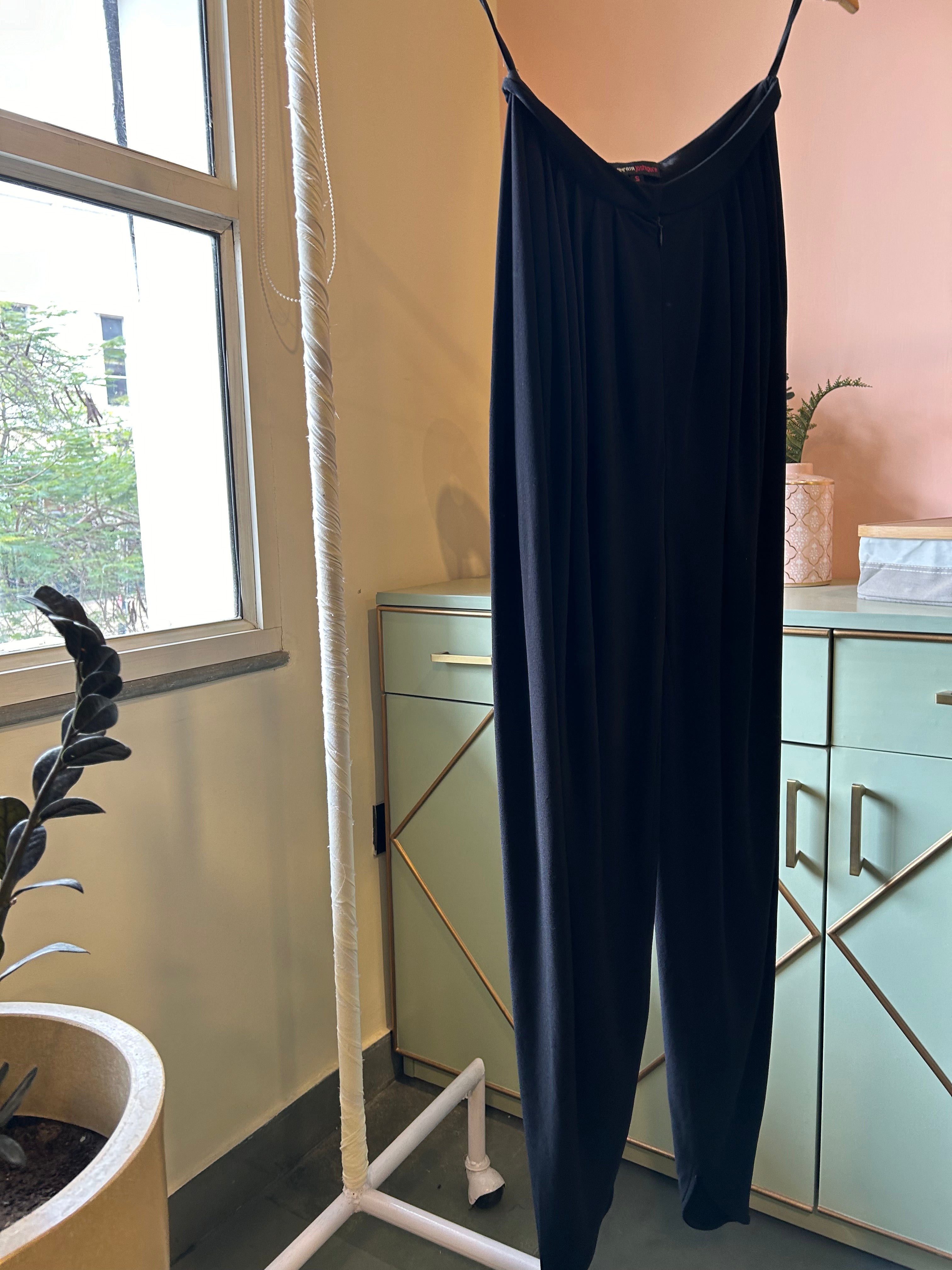 Black Pleated Pant (PL-138)