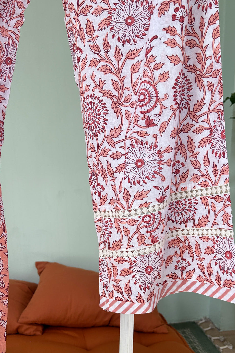 Peach Cotton Tunic (Set of Two)